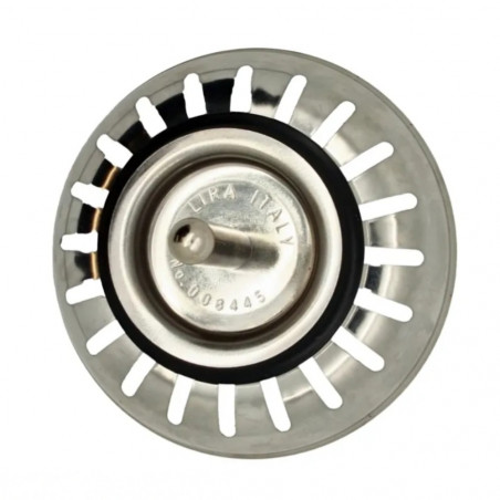Stainless steel strainer basket for FRANKE sink drain diameter 83 mm, 008445