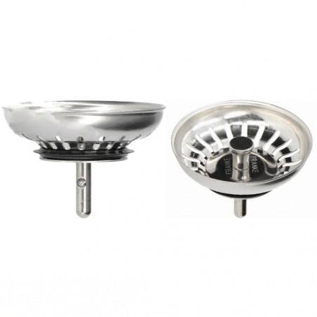 Stainless steel strainer basket for FRANKE sink drain diameter 83 mm, 008445