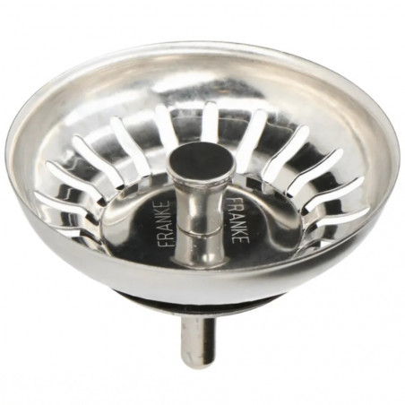 Stainless steel strainer basket for FRANKE sink drain diameter 83 mm, 008445