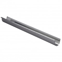 Stainless steel protective conduit, diameter 60 mm for 22 mm pipe max, 1 m