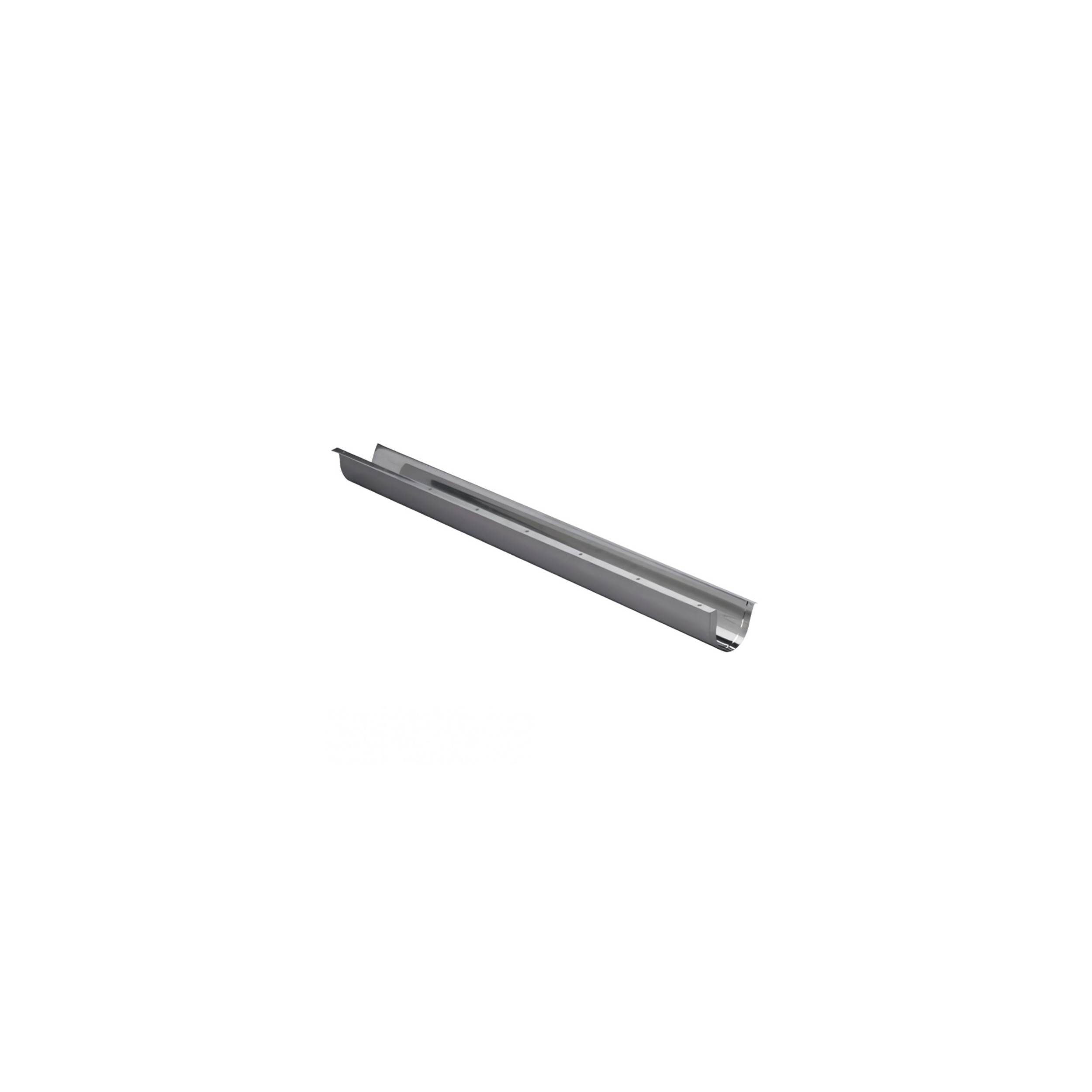 Canal de protección de acero inoxidable de 90 mm de diámetro para tubo de 54 mm máx., 1 m