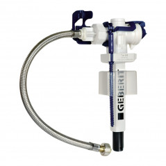 Robinet flotteur latérale réservoir WC encastré Geberit, flexible 3/8"