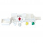 Pannello di controllo per WC per cassette ad incasso EUROFUTURA 600 e 620.