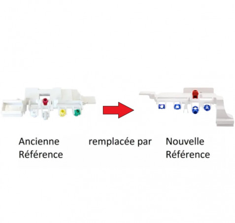 Kopie van Platine de commande WC pour réservoir encastré EUROFUTURA 600 et 620