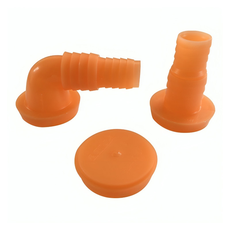 Kit prise tétine PVC pour vidage Lira