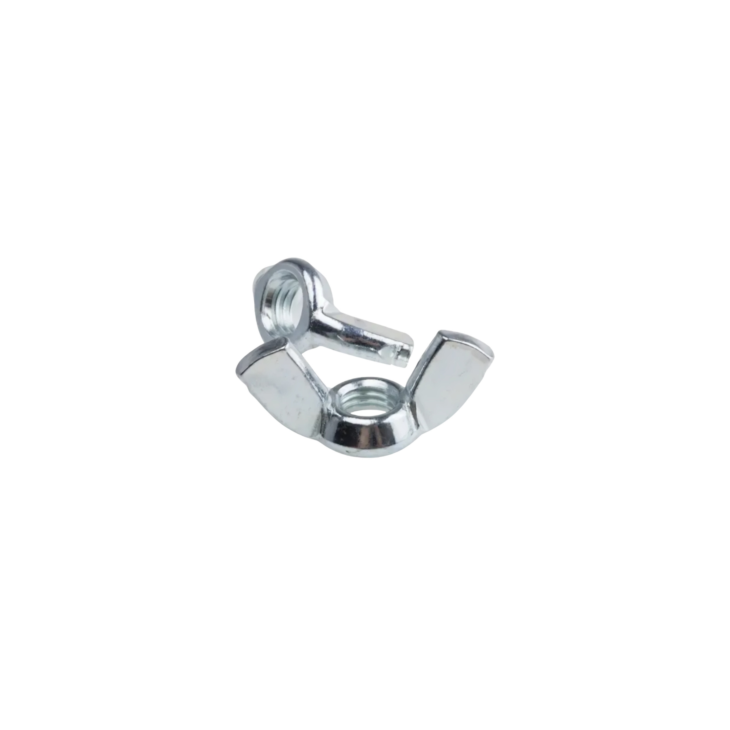 Dado ad alette diametro 5 mm in acciaio zincato, 6 pezzi