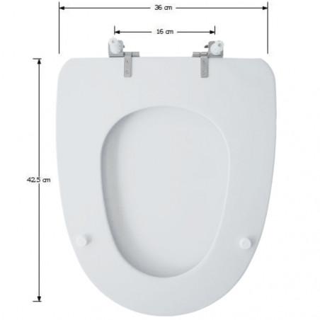 GALA ROCA Loa seat, white
