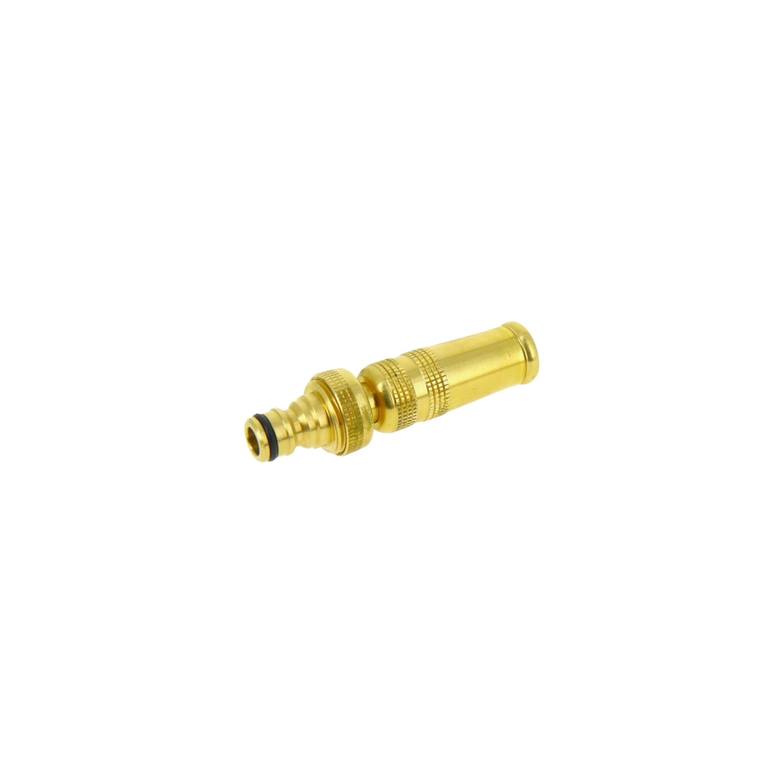 Pistola a spruzzo in ottone, 2 getti, alta portata, attacco rapido, L.220 mm