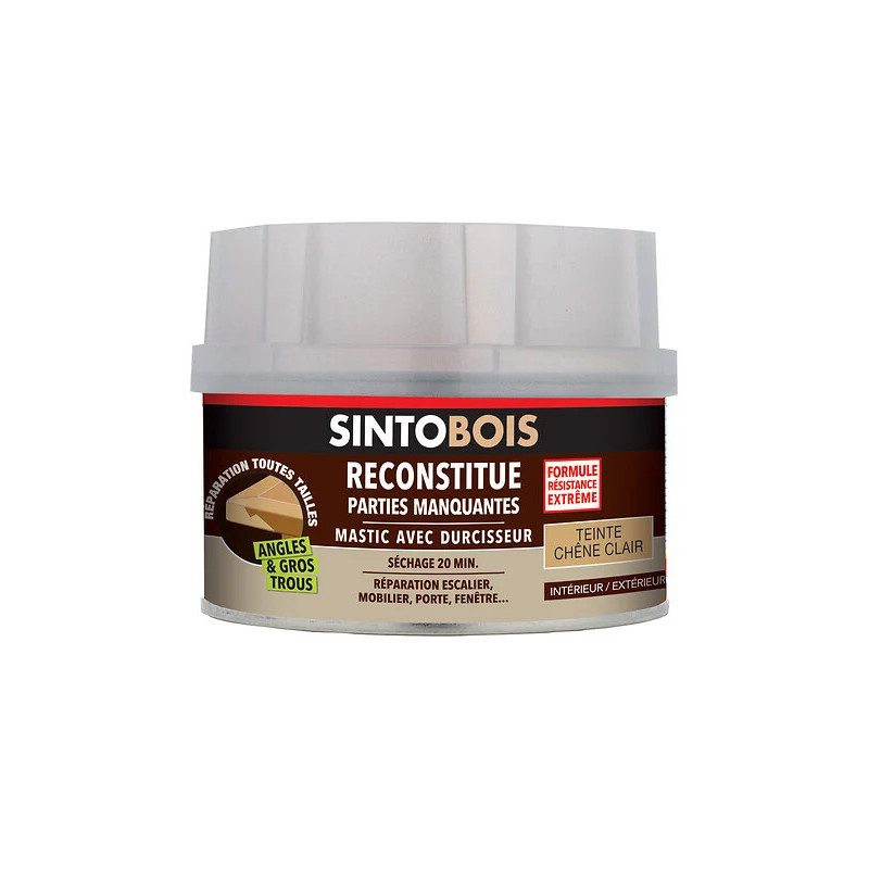 SINTOBOIS wood pulp, 190g box, light oak.