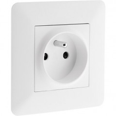 2-pole + ground socket Artezo ZENITECH model.