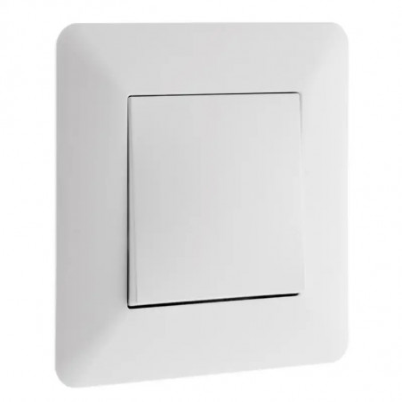 Va-et-vient encastrable modèle Artezo blanc ZENITECH.