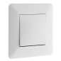 Va-et-vient encastrable modèle Artezo blanc ZENITECH. Va-et-vient encastrable modèle Artezo blanc ZENITECH.