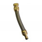 Flexible anti-kink watering tap F 20x27 with brass quick connector, 17 cm Flexible anti-kink watering tap F 20x27 with brass quick connector, 17 cm