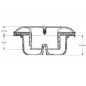 Odour trap for KESSEL ultra-flat shower drain Odour trap for KESSEL ultra-flat shower drain