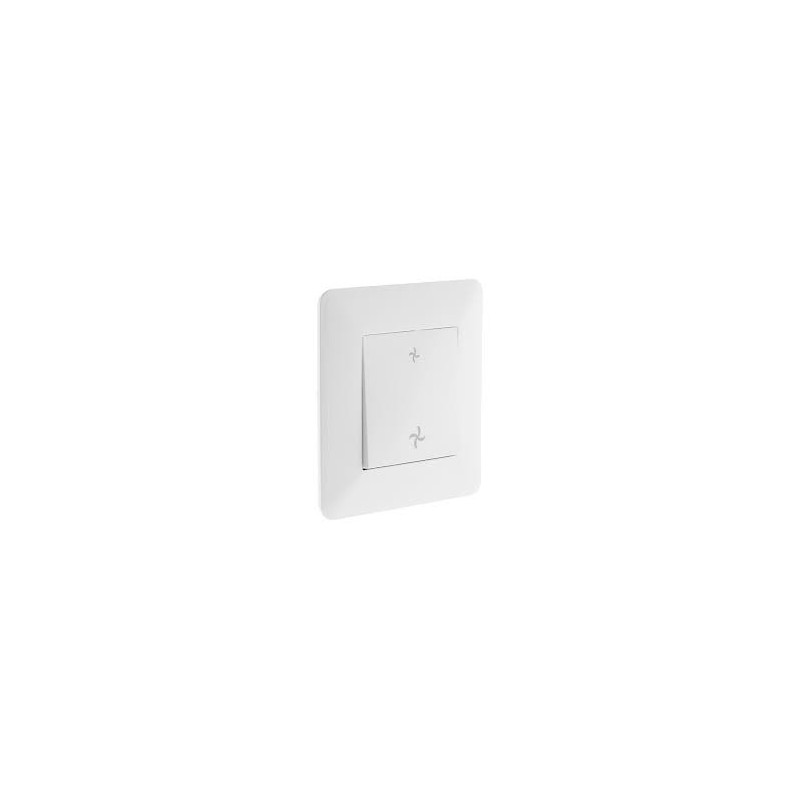 Commande VMC encastrable modèle ARTEZO blanc ZENITECH. Commande VMC encastrable modèle ARTEZO blanc ZENITECH.