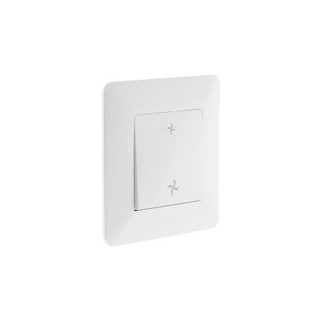 Commande VMC encastrable modèle ARTEZO blanc ZENITECH.