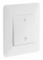 Commande VMC encastrable modèle ARTEZO blanc ZENITECH. Commande VMC encastrable modèle ARTEZO blanc ZENITECH.