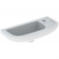 Lave-mains mural en céramique 50 cm x 23 cm Geberit Linéa compact Lave-mains mural en céramique 50 cm x 23 cm Geberit Linéa compact