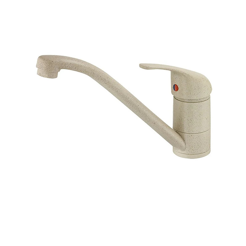 Mitigeur d'évier de cuisine bec mobile couleur vieille pierre. Mitigeur d'évier de cuisine bec mobile couleur vieille pierre.