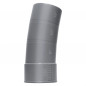 Curva PVC 100 mm multi-angoli 5°/10°/15° tagliabile maschio femmina Curva PVC 100 mm multi-angoli 5°/10°/15° tagliabile maschio femmina