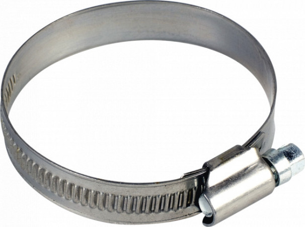 Collier de serrage gaz diamètre 16 à 27mm à bande pleine.