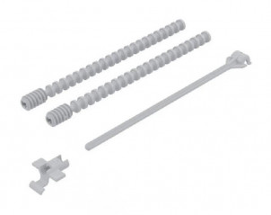 Mounting and release rods for Schwab flush-mounted tank, Wisa XS