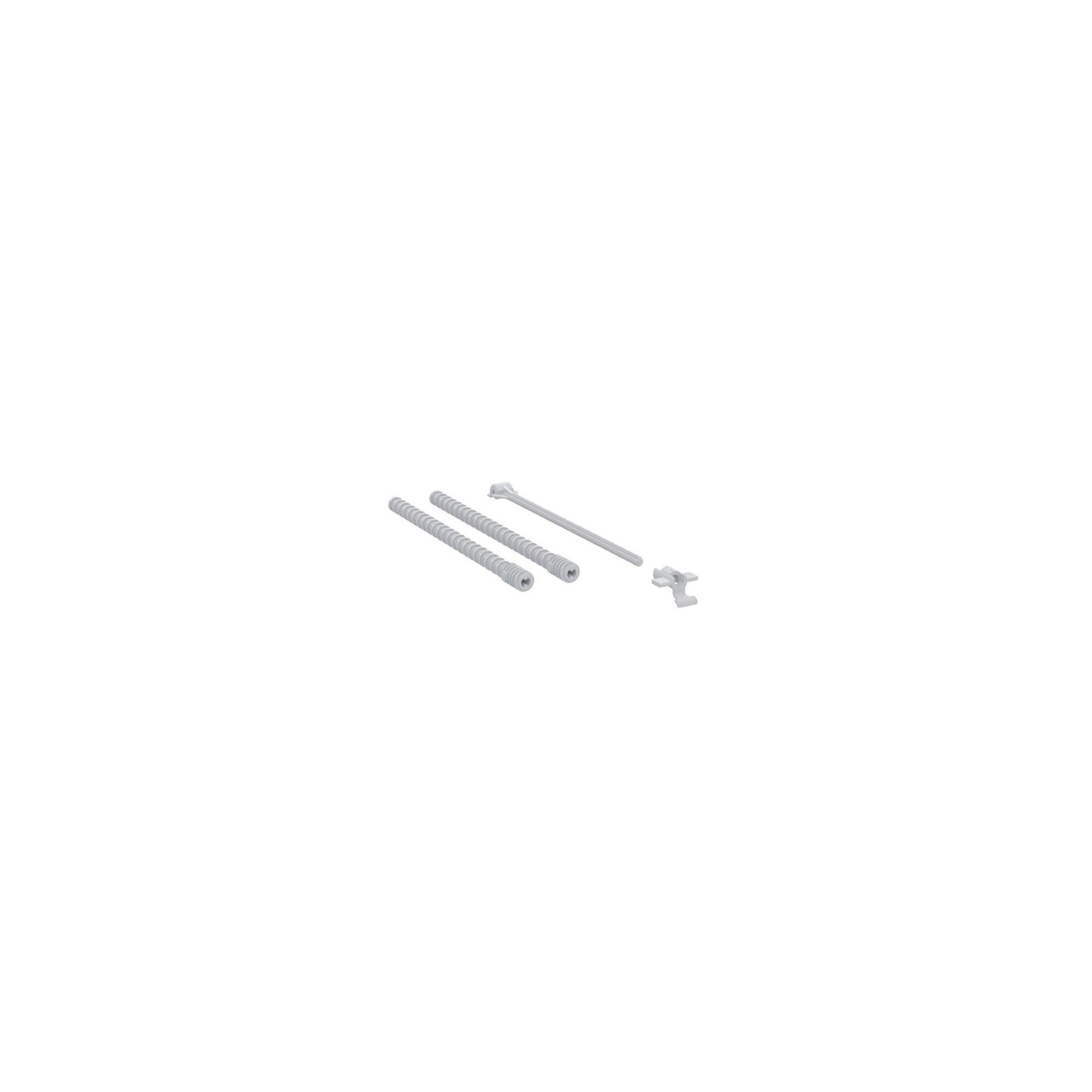 Mounting and release rods for Schwab flush-mounted tank, Wisa XS