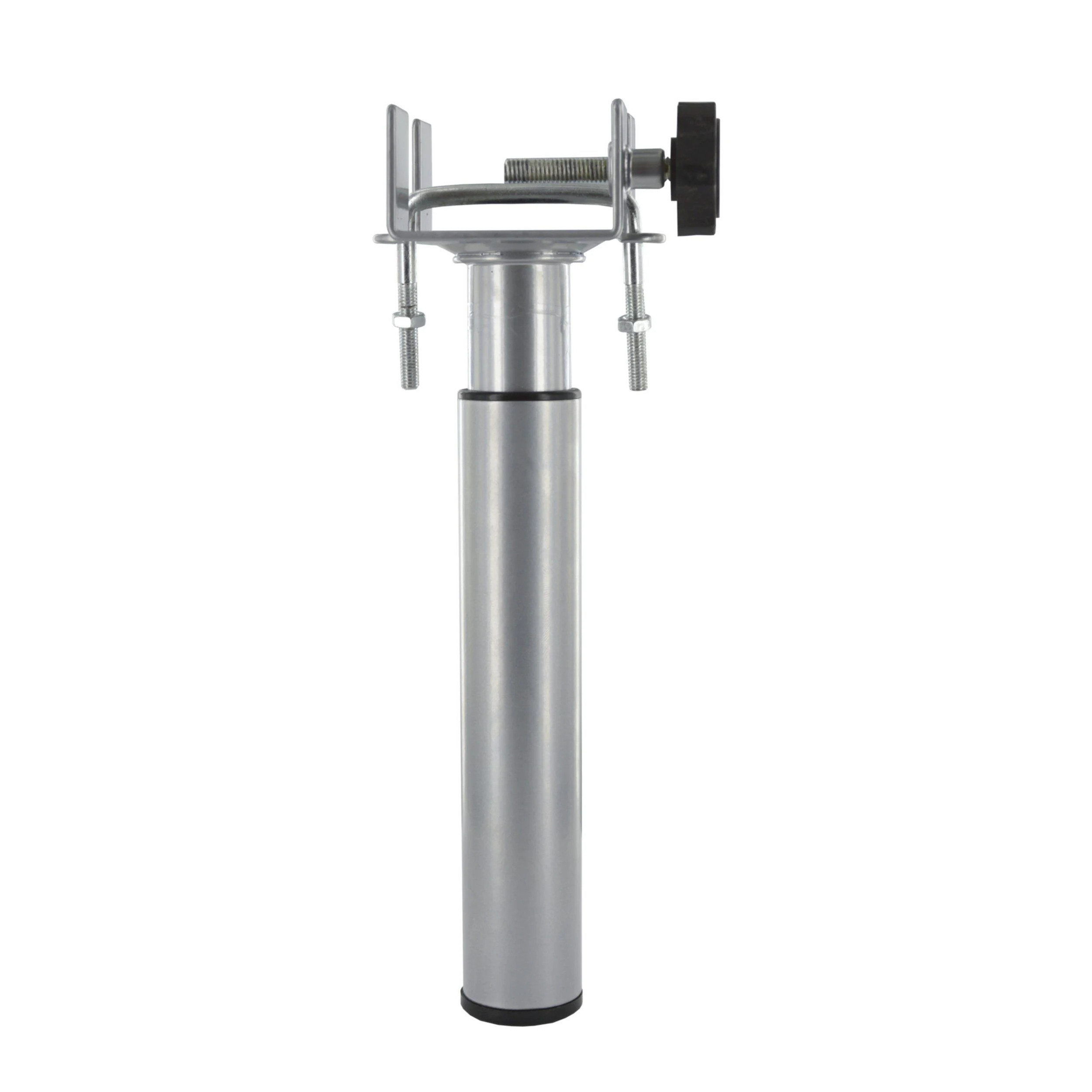 Base regolabile in alluminio grigio da 170 a 250 mm per la base con struttura in metallo