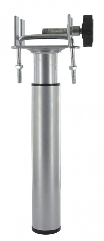 Base regolabile in alluminio grigio da 170 a 250 mm per la base con struttura in metallo Base regolabile in alluminio grigio da 170 a 250 mm per la base con struttura in metallo