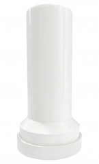 Pipe droite, manchon d'évacuation WC diamètre 90 mm, longueur 250 mm