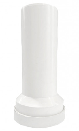 Pipe droite, manchon d'évacuation WC diamètre 90 mm, longueur 250 mm
