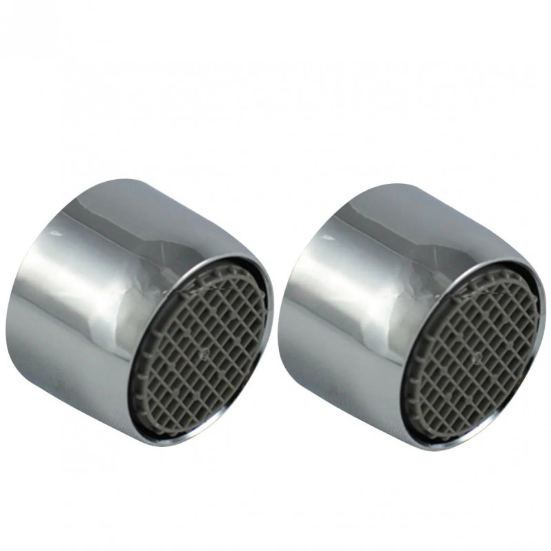 Aireador de ahorro de agua de 3 L/min, hembra, 22x100, por par. Aireador de ahorro de agua de 3 L/min, hembra, 22x100, por par.