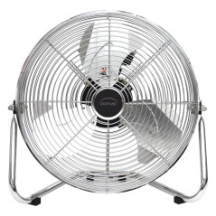 Brasseur d'air chromé à poser 44cm 100W