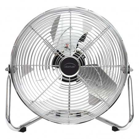 Chrome air circulator to place 44cm 100W DOMAIR BA45CC