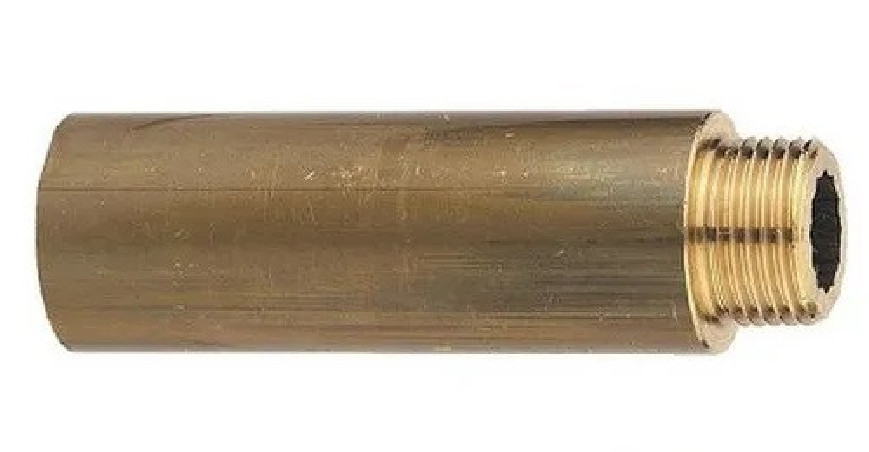 lot de 2 rallonges en laiton polie 15x21 (1/2"), 2.5 cm