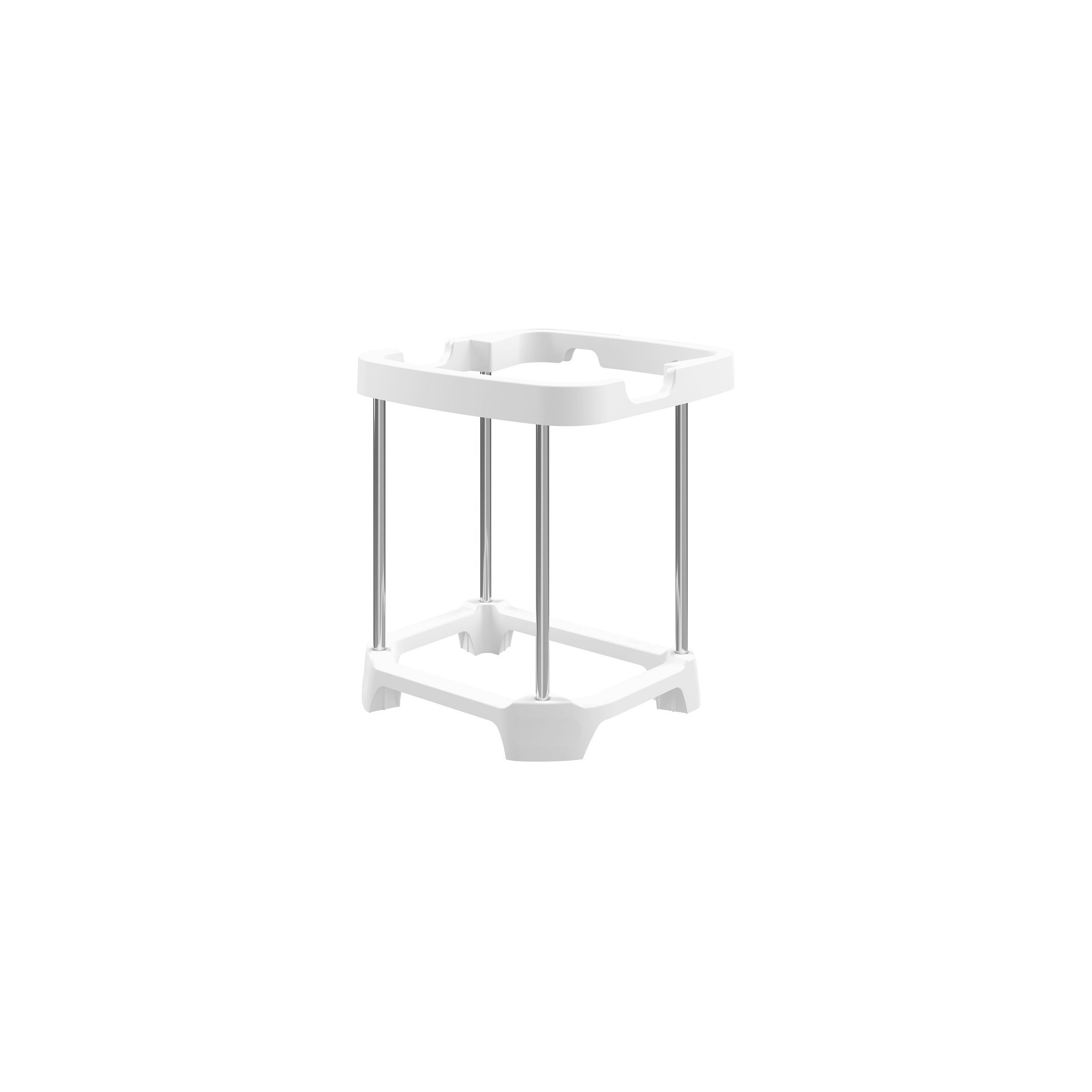 Treppiede per scaldabagno LINEO con base quadrata 490 x 490 mm, da 100 a 150L