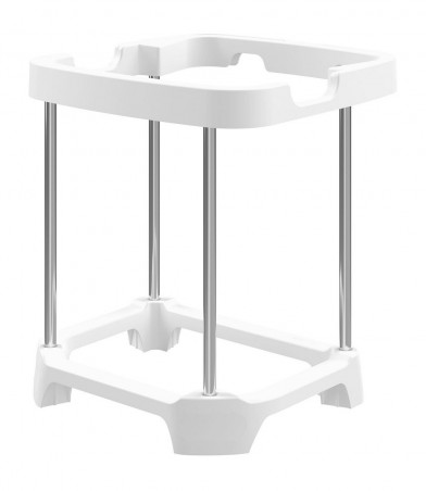 Trépied pour chauffe-eau LINEO avec base carrée 490 x 490 mm, 100 à 150L