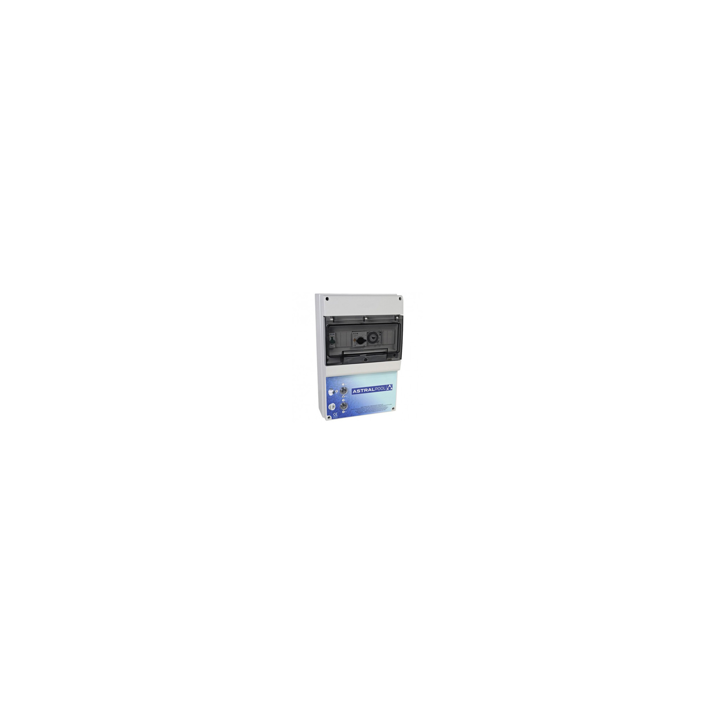 Coffret électrique pour filtration piscine + 1 projecteur