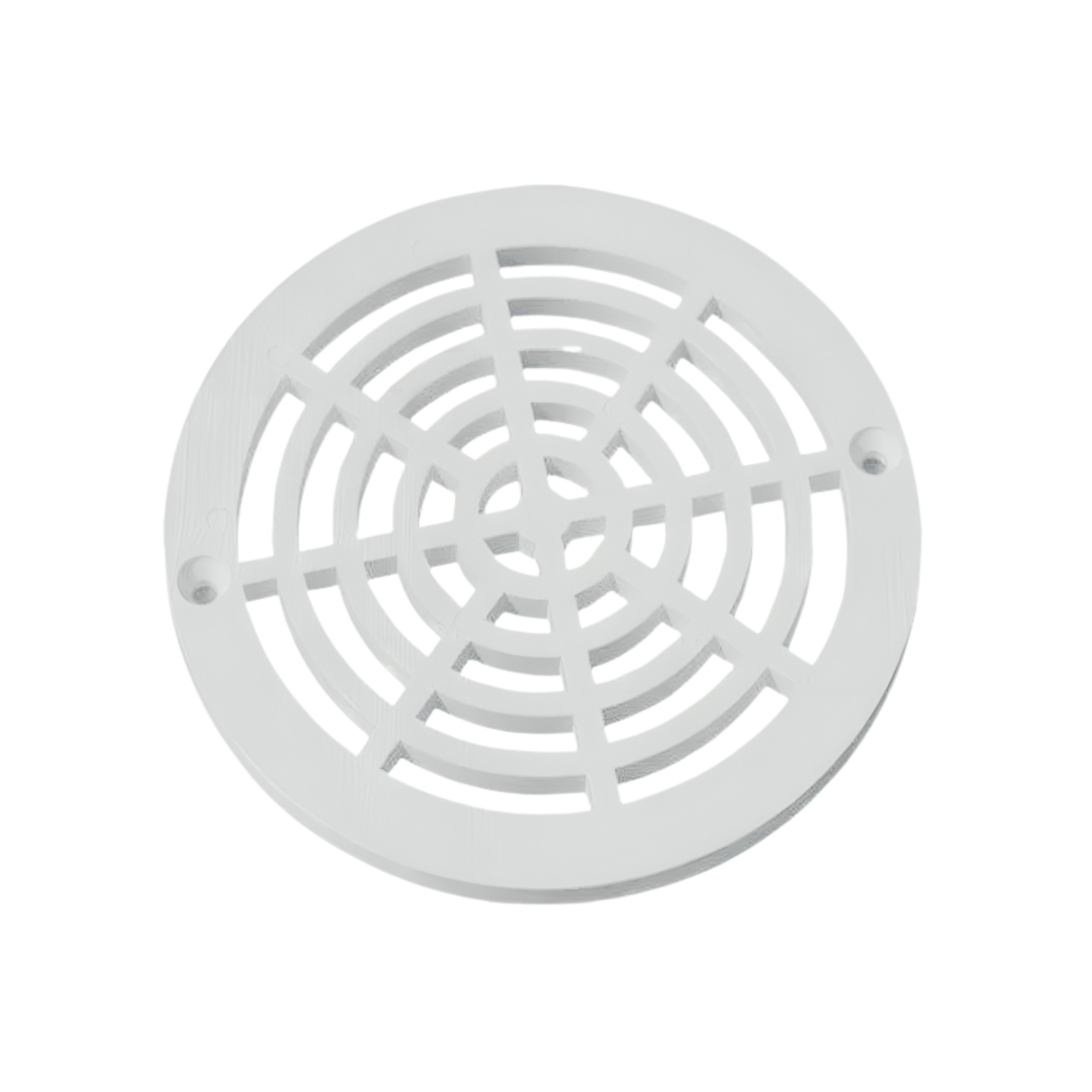 Rejilla de desagüe de piscina 179 mm blanca para Oceania y Weltico