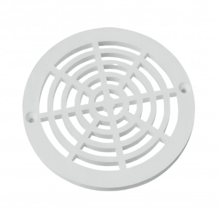 Pool drain grate 179 mm white for Oceania and Weltico