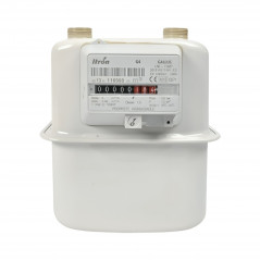 Compteur gaz domestique GALLUS 2000 G4, 6 m³/h, DN20, basse pression CEE