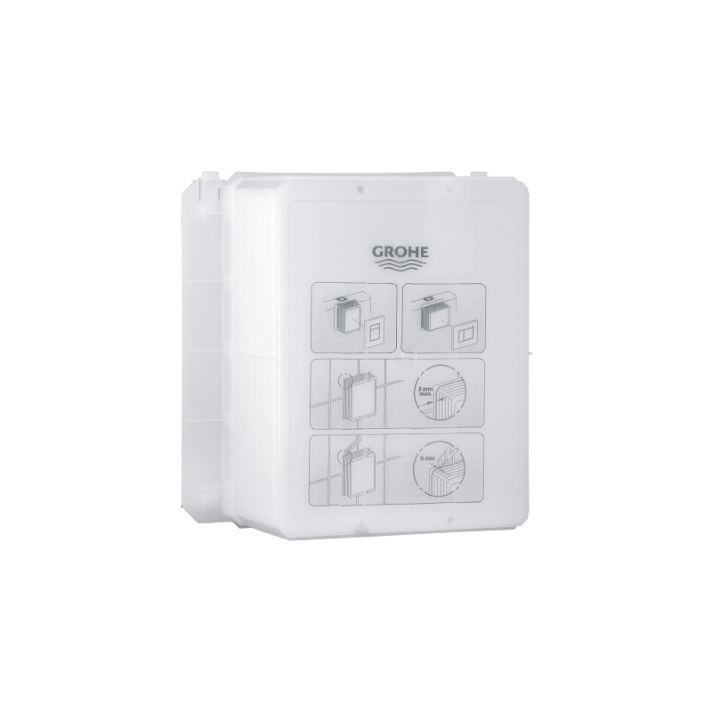 Access panel for GROHE large control panel