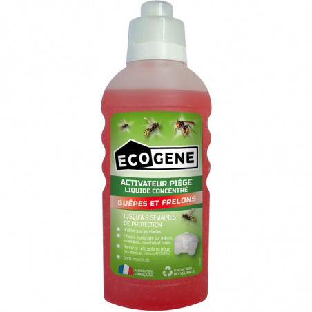 Activateur liquide de piège à guêpes et frelons 500ml ECOGENE