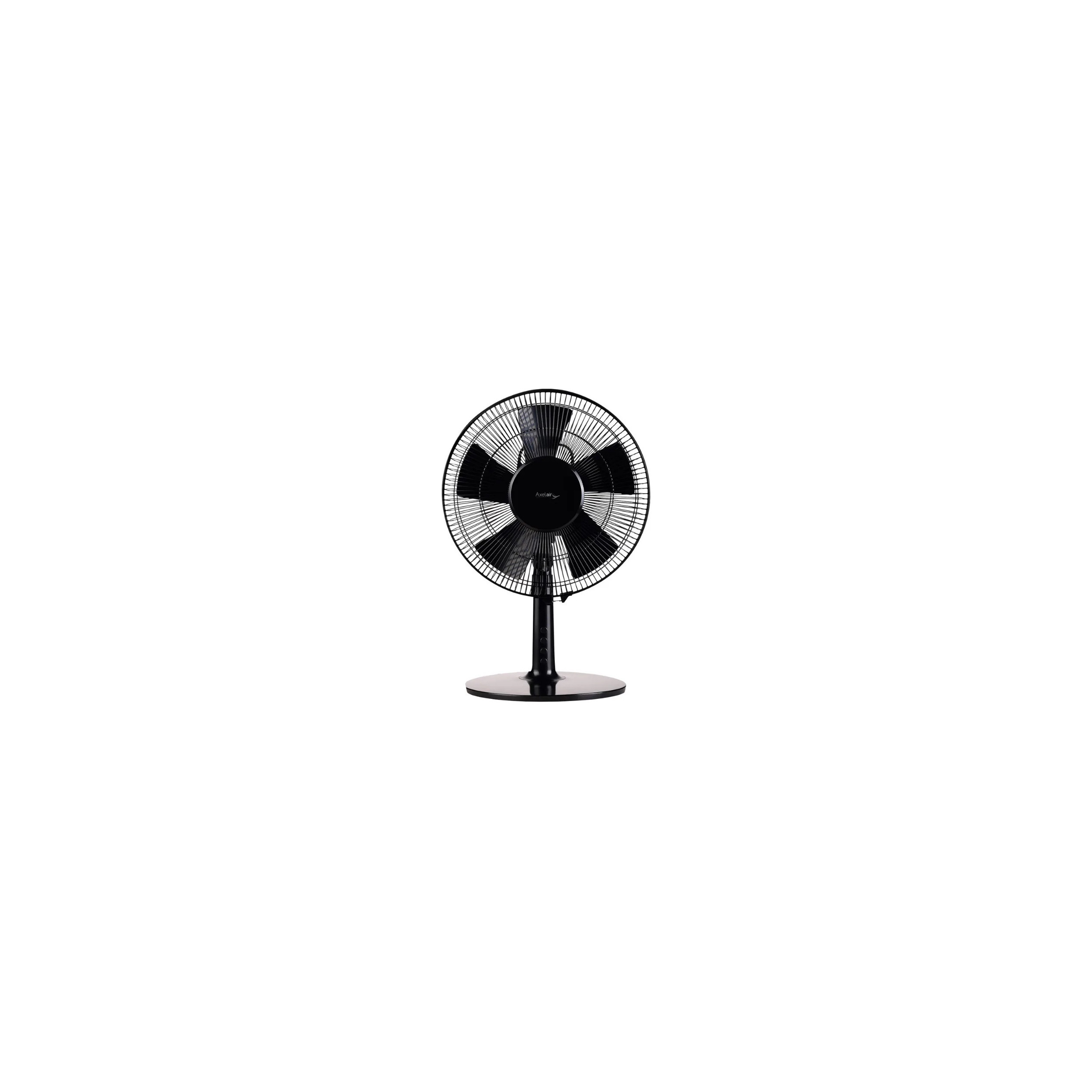 Ventilateur de table noir diamètre 30cm.