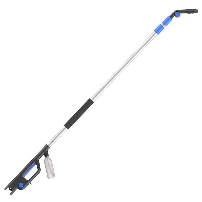 Lance télescopique nettoyage toiture et façade haute et basse pression 3,9 m, accessoires complets Lance télescopique nettoyage toiture et façade haute et basse pression 3,9 m, accessoires complets