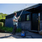 3.9 m telescopic wand for high- and low-pressure roof and facade cleaning, complete accessories 3.9 m telescopic wand for high- and low-pressure roof and facade cleaning, complete accessories