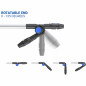 3.9 m telescopic wand for high- and low-pressure roof and facade cleaning, complete accessories 3.9 m telescopic wand for high- and low-pressure roof and facade cleaning, complete accessories