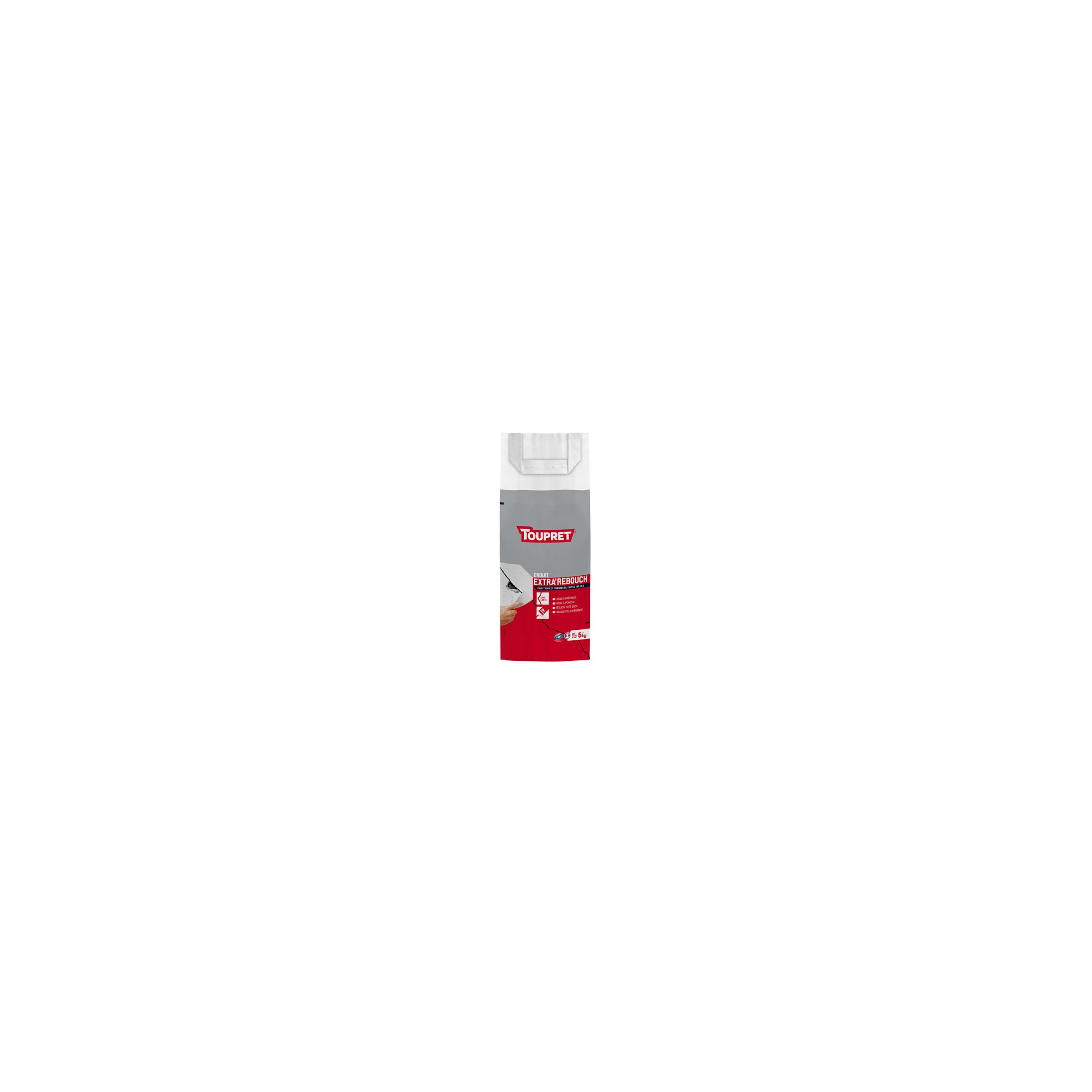 Extra' Rebouch polvere riempitiva TOUPRET 5kg bianco