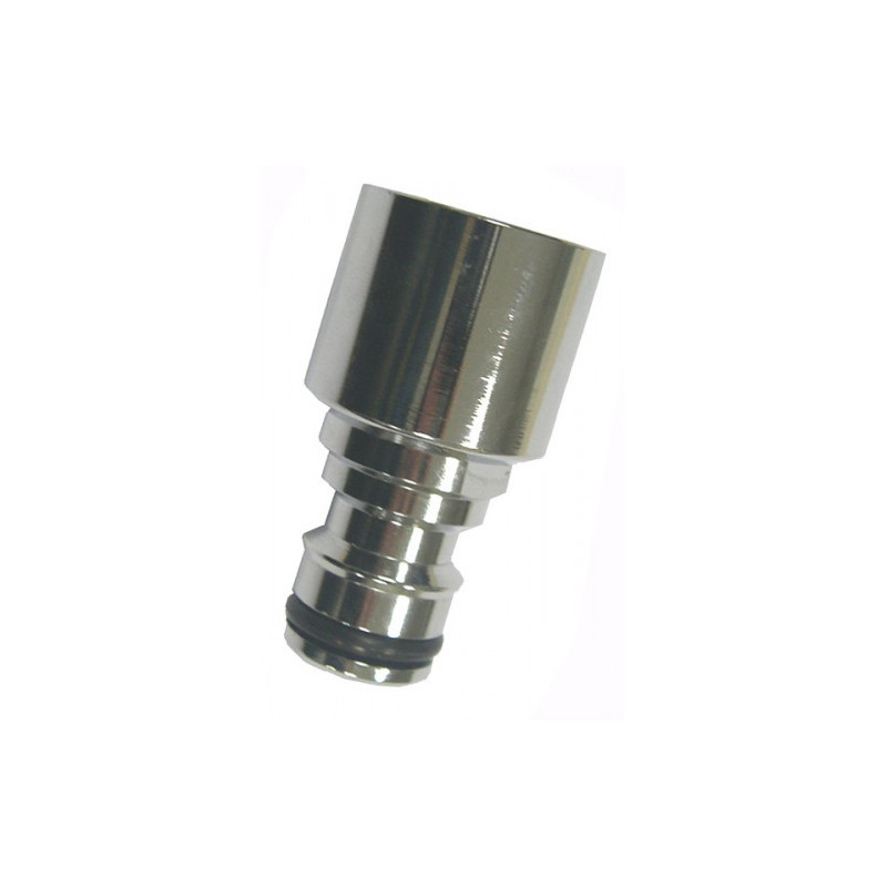 Adattatore per miscelatore cromato femmina 22x100 uscita rapida BOUTTE Adattatore per miscelatore cromato femmina 22x100 uscita rapida BOUTTE