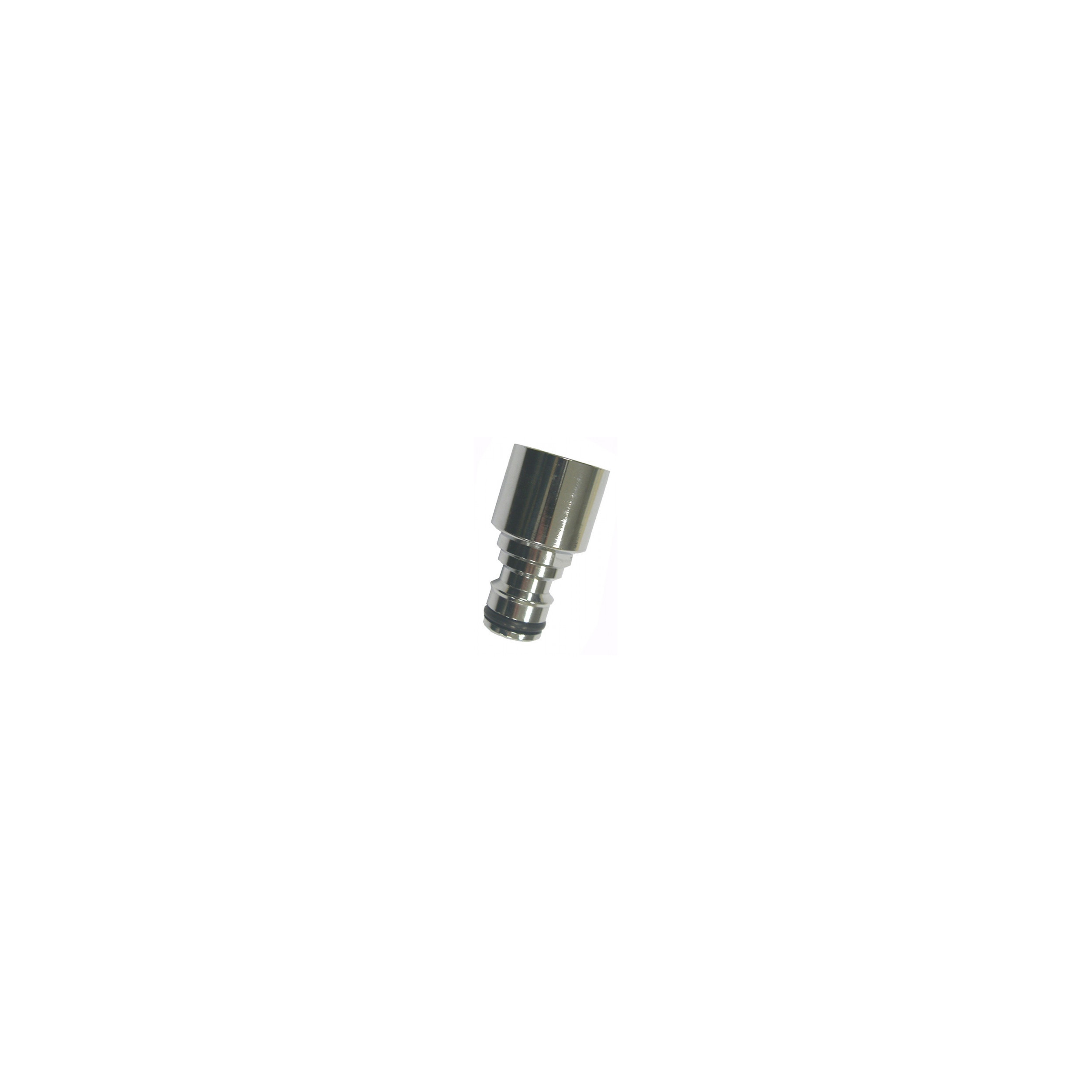 Adattatore per miscelatore cromato maschio 24x100 uscita rapida BOUTTE